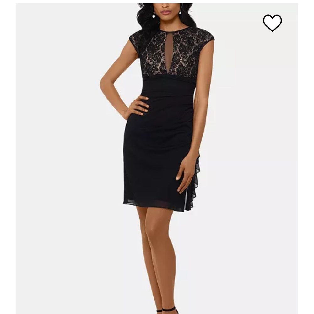 Betsey and Adam Sequin Sheath Dress